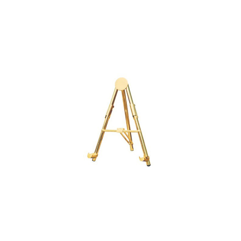 Brass 6foot Easel Portable Sturdy Steel Display Easels IDEC Displays