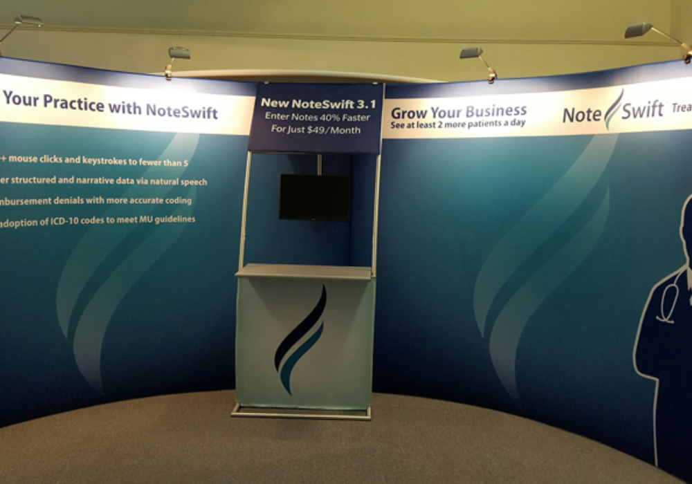 Modular & Portable Exhibits TensionFabric Displays Backlit Booths