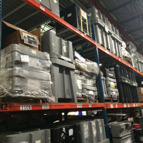 storage-IDEC Displays warehouse